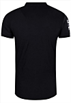 Moška majica polo R-15215, črna
