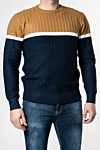 Moški pulover CHL9023, moder