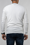 Moški pulover LX-W3-597, bel