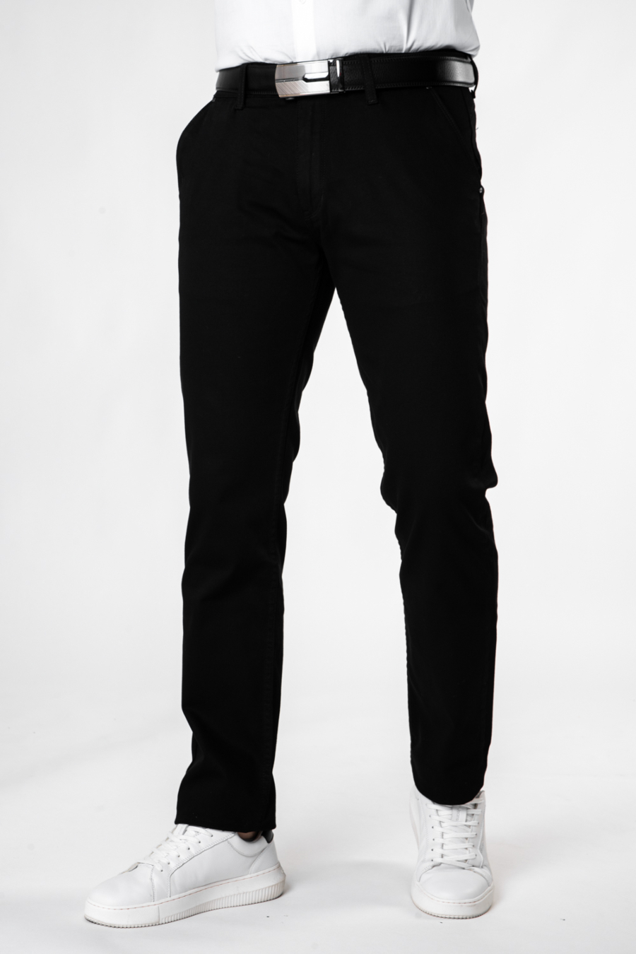 Moške hlače TODOR 11358 RD10, črne