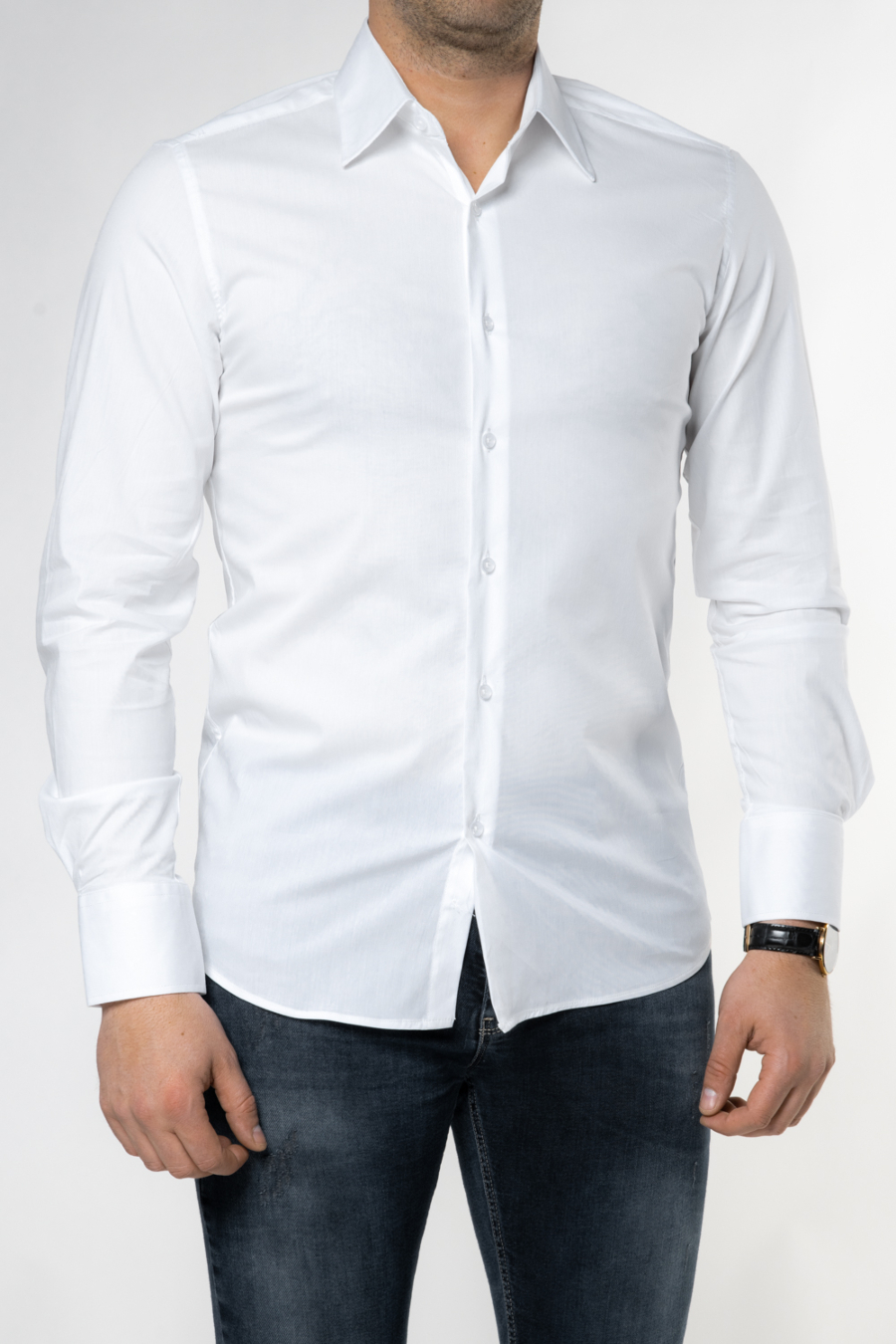 Moška srajca NS7179-15, bela