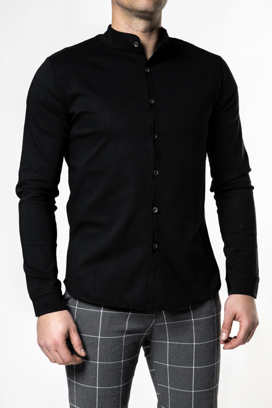 Moška srajca FR-4221, črna