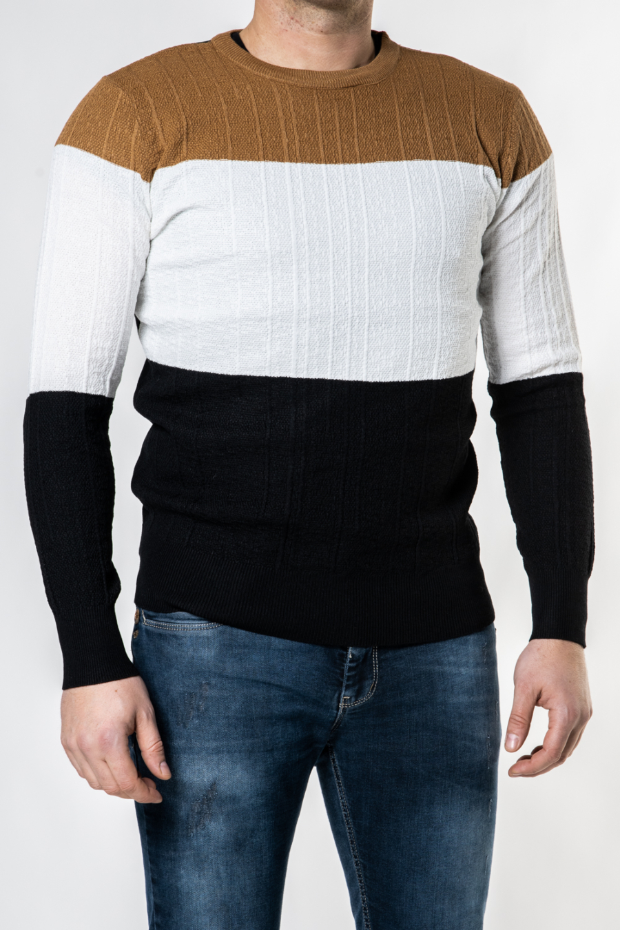 Moški pulover HHL8155, črn